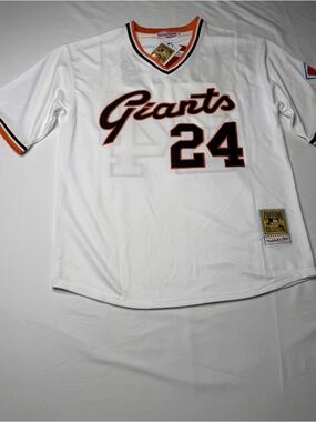Mitchell & Ness Willie Mays #24 SF Giants Cooperstown Jersey NWT